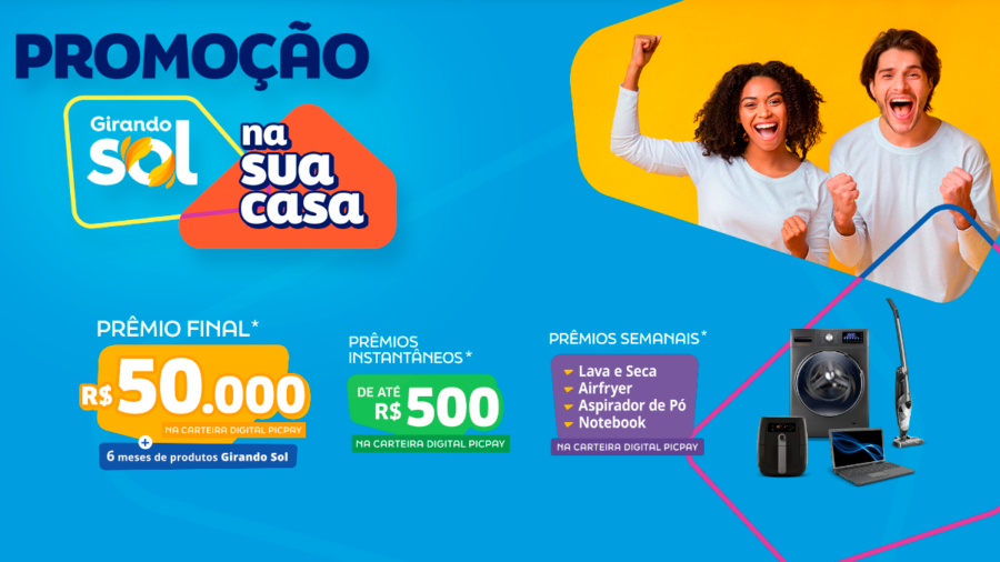 Promoção Girando Sol 2024