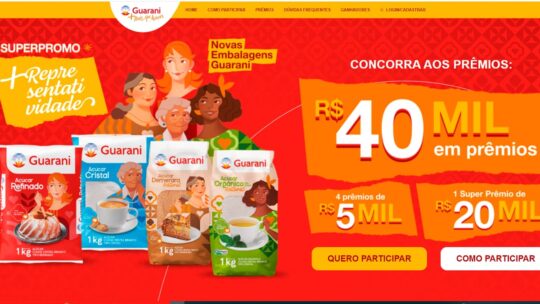 Promoção Açúcar Guarani 2024