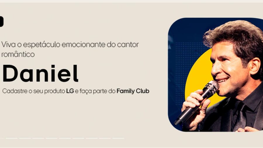 promoção show do daniel lg