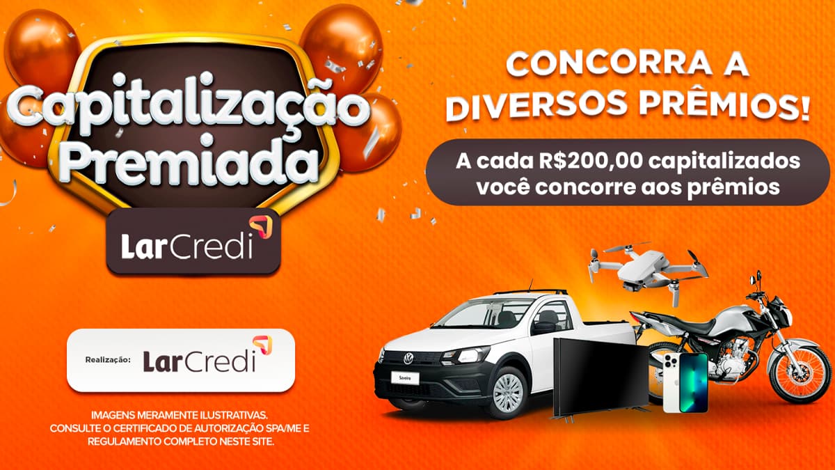 Promoção Capitalização Premiada