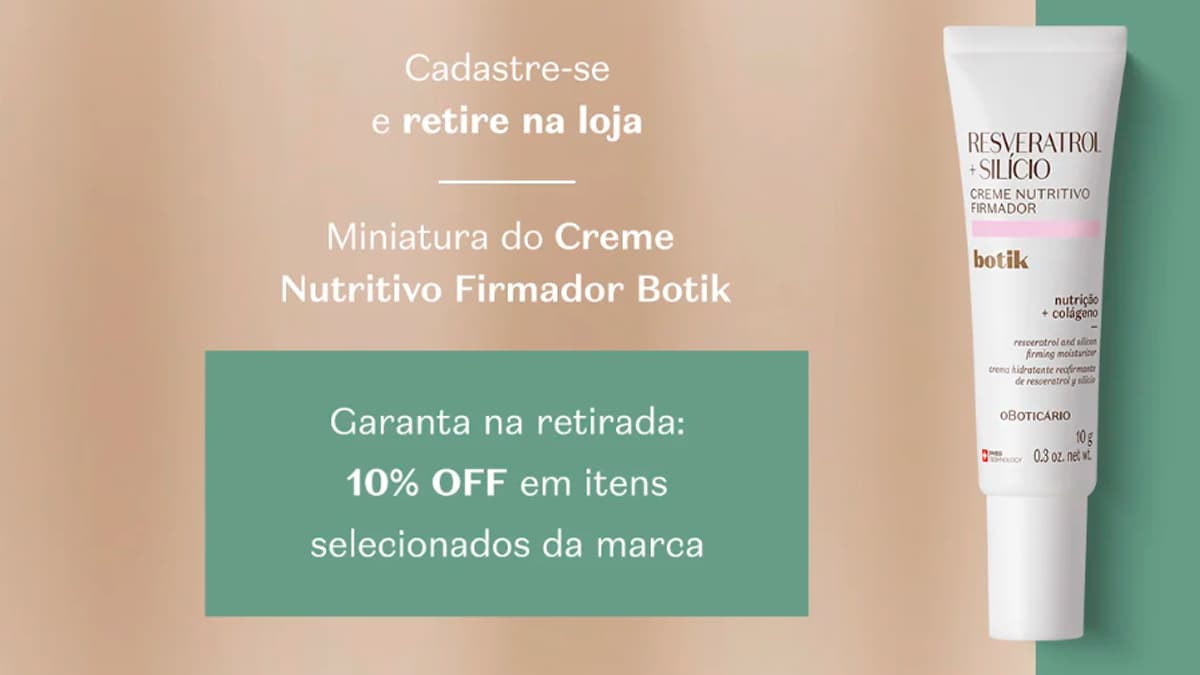 Promoção Boticário 2024