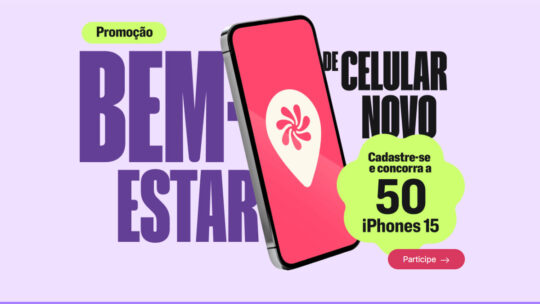 Promoção Wellhub Bem Estar de Celular Novo: Sorteio de iPhone 15