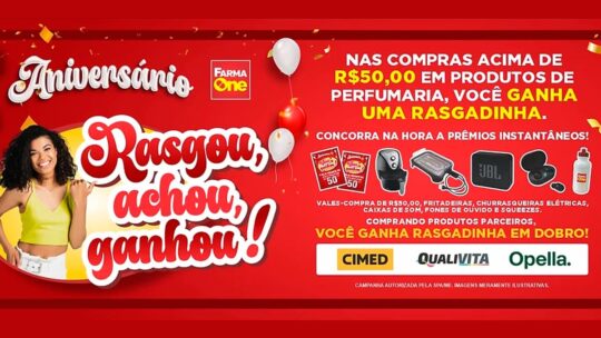 promoção Farma One 2024