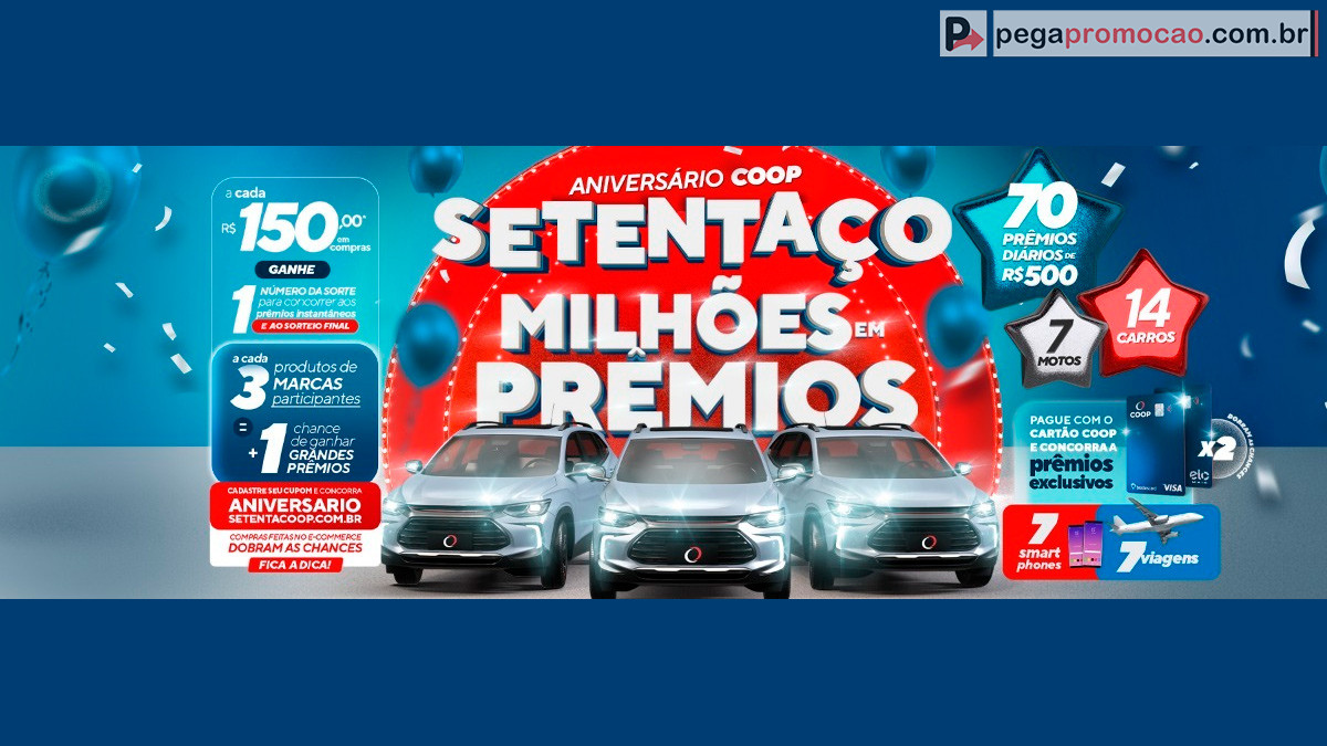 Promoção Coop 2024 Milhões em Prêmios