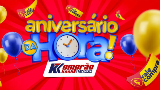 Promoção Aniversário da Hora Komprão