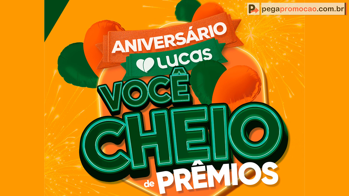 Promoção Lucas Supermercados 2024 Você Cheio de Prêmios