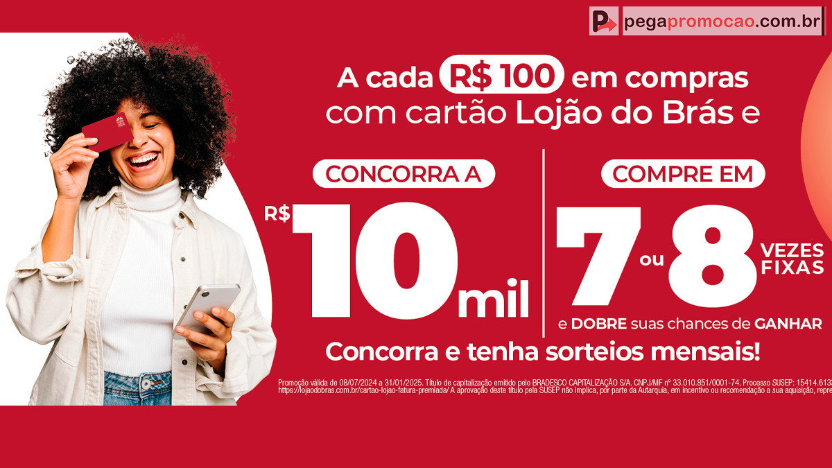 Promoção Lojão do Brás