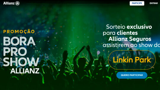 Promoção Allianz Linkin Park 2024