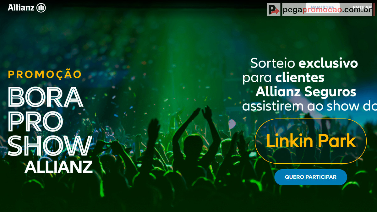 Promoção Allianz Linkin Park 2024