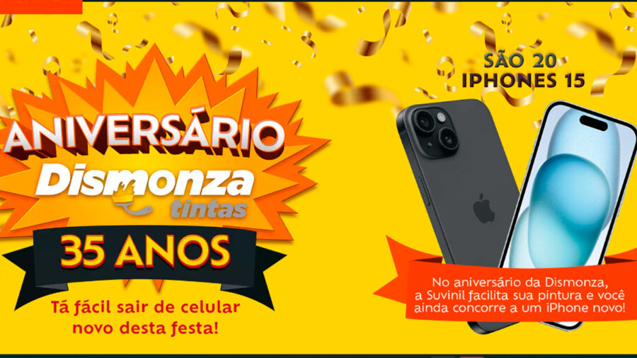 Promoção Dismonza Tintas 2024