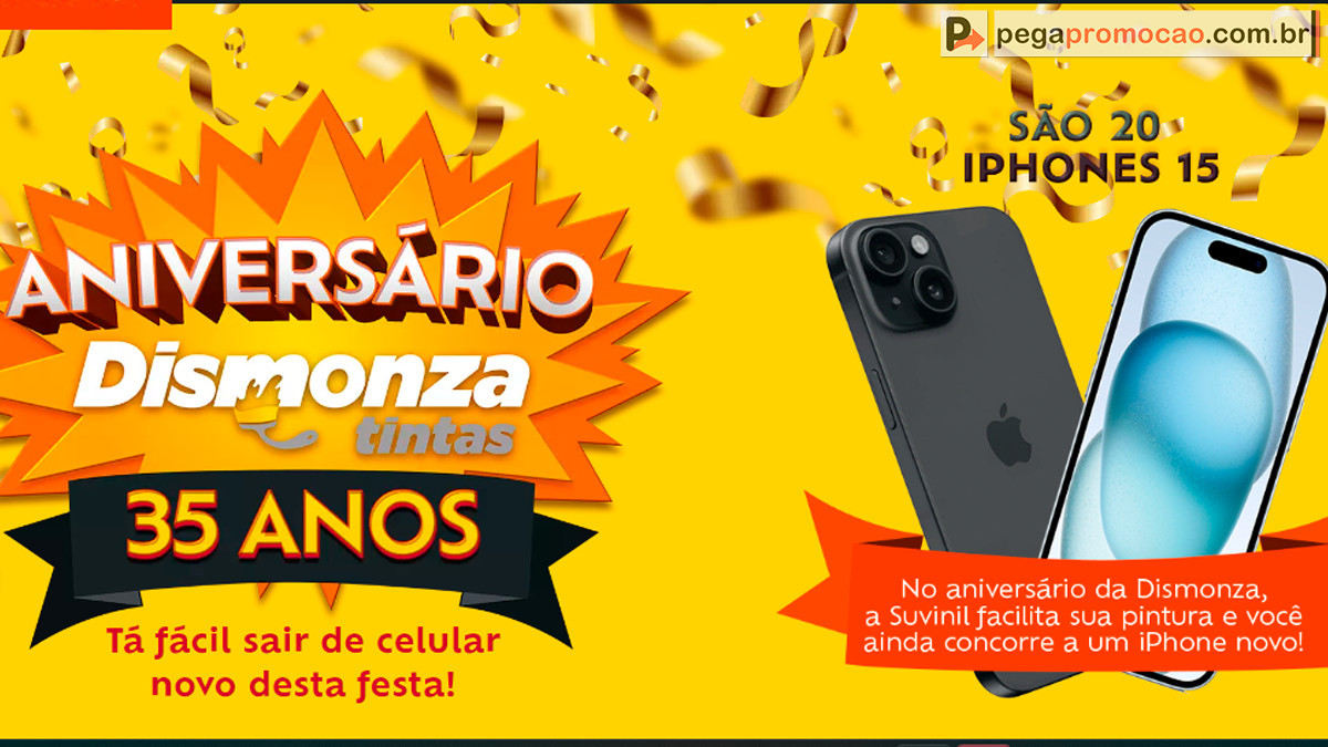 Promoção Dismonza Tintas 2024