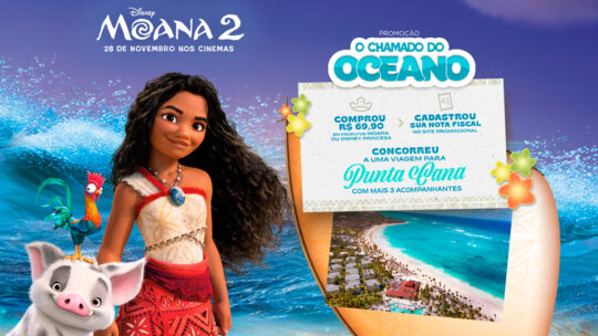 Promoção Disney Moana 2024