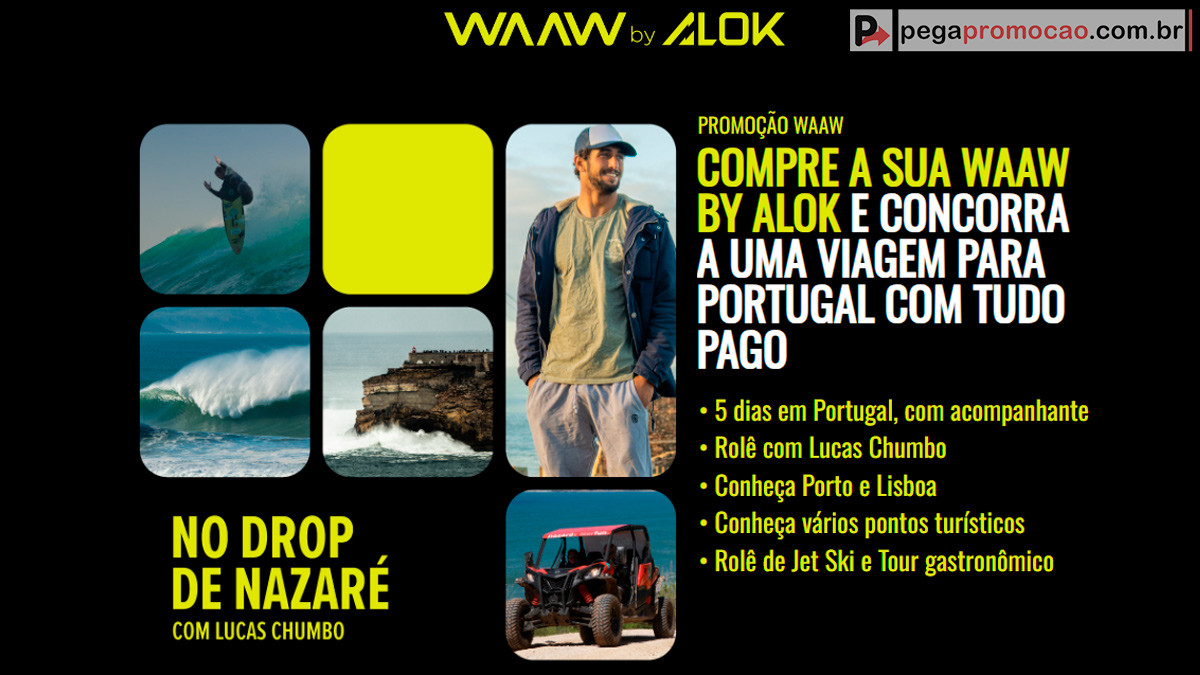 Promoção Waaw Alok portugal