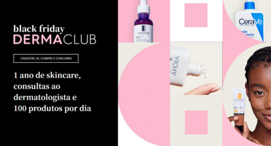 Promoção Black Friday Dermaclub