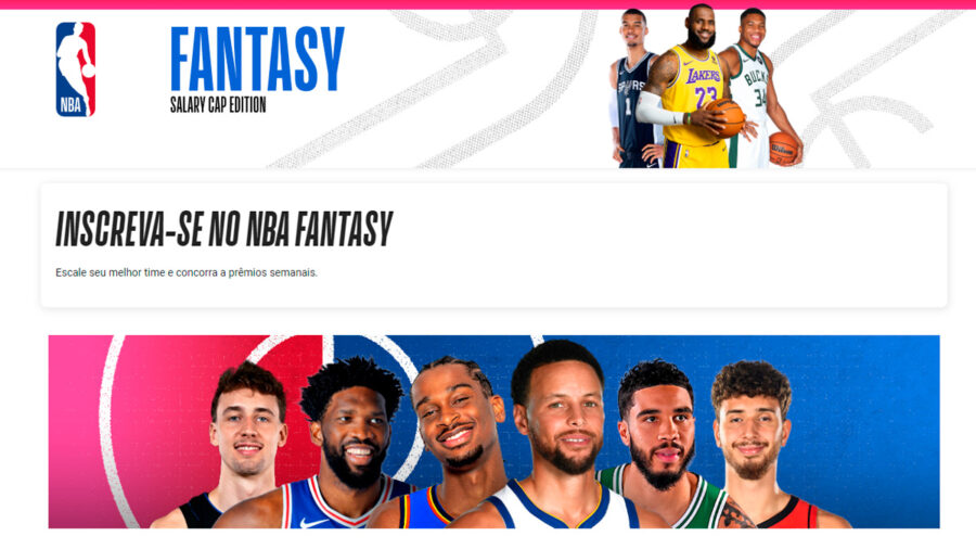 Promoção NBA Fantasy Game