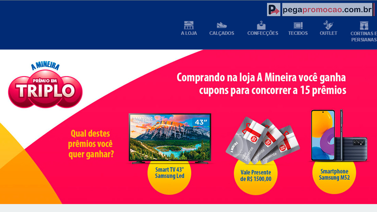 promoção a mineira