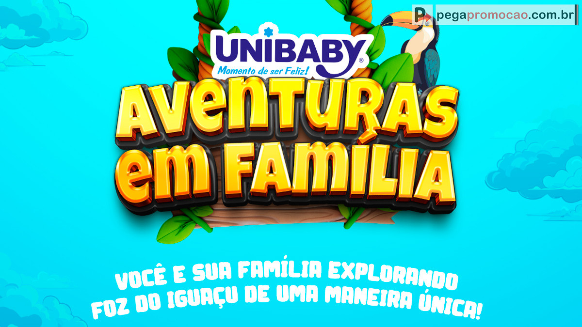 Promoção Unibaby Aventuras em Família