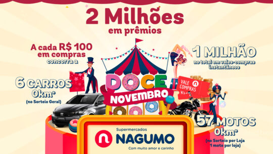 Promoção Nagumo Doce Novembro