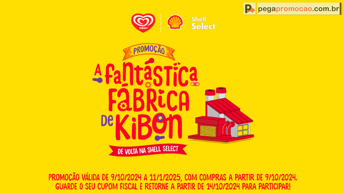 Promoção Fantástica Fábrica Kibon