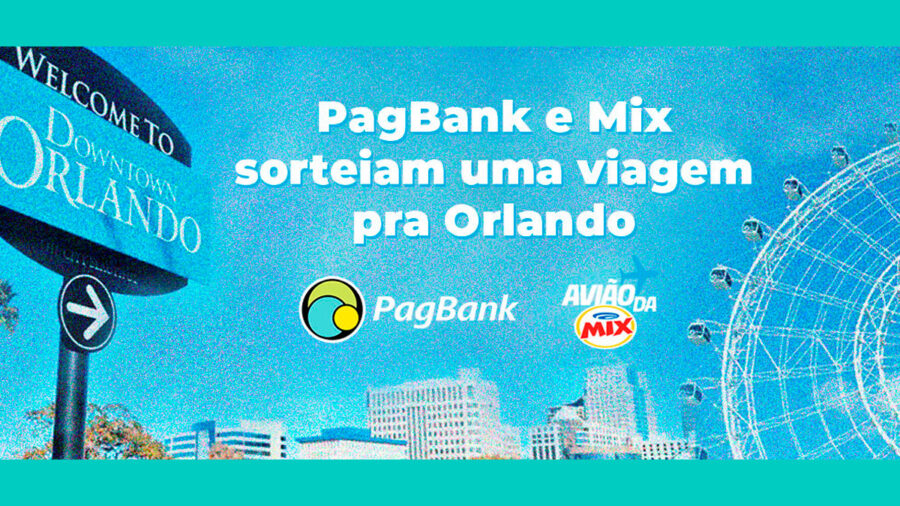 Promoção PagBank e Mix Sorteio de viagem para Orlando