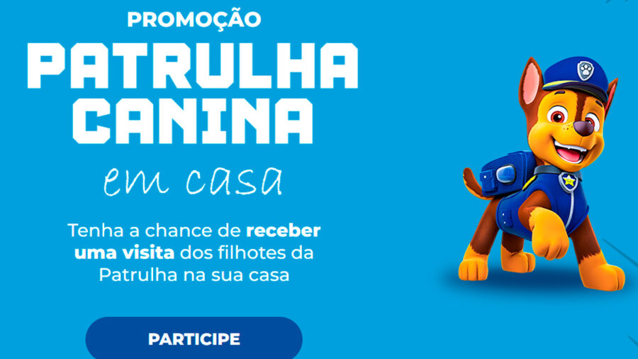 promoção patrulha canina dia das crianças