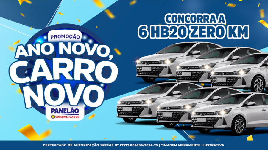 Promoção Panelão Supermercados Ano Novo Carro Novo