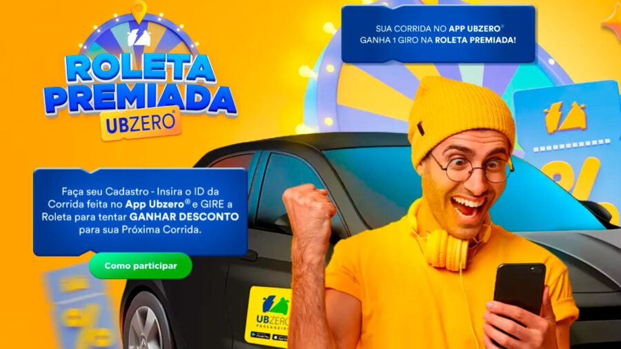 Promoção Ubzero Roleta Premiada