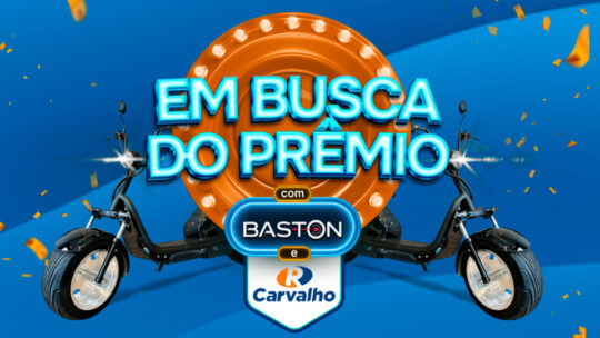 promoção em busca do prêmio baston