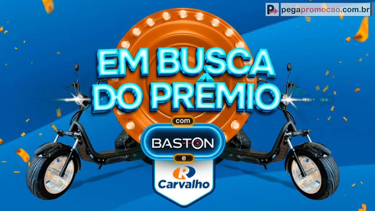 promoção em busca do prêmio baston