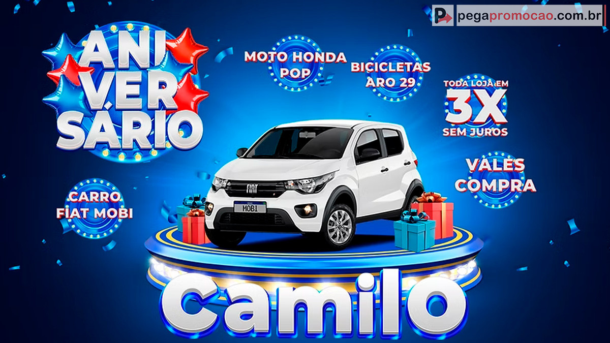 Promoção grupo Camilo Supermercado