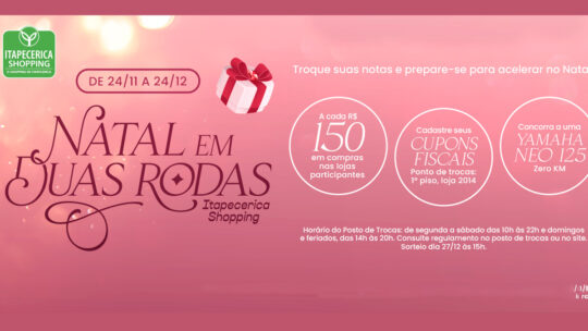 Promoção Itapecerica Shopping Natal 2024