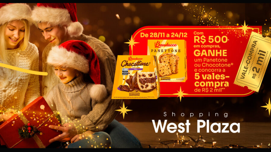 Shopping West Plaza promoção 2024
