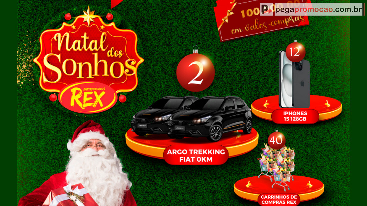 Natal Rex Supermercados 2024