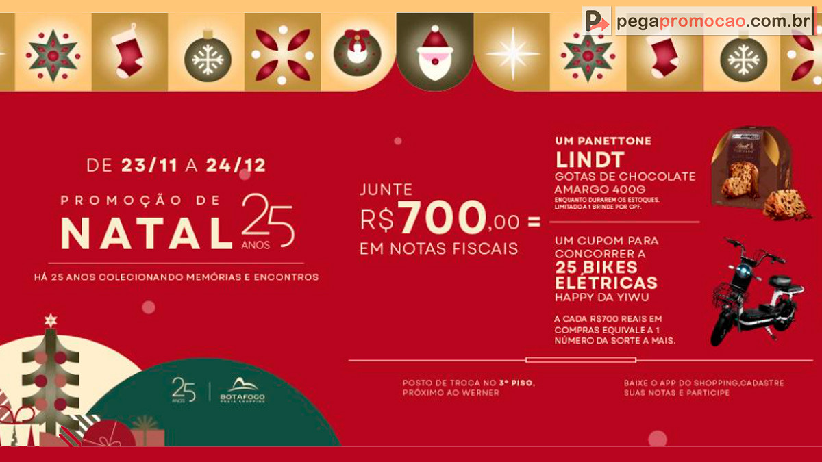 Promoção Shopping Bota Fogo