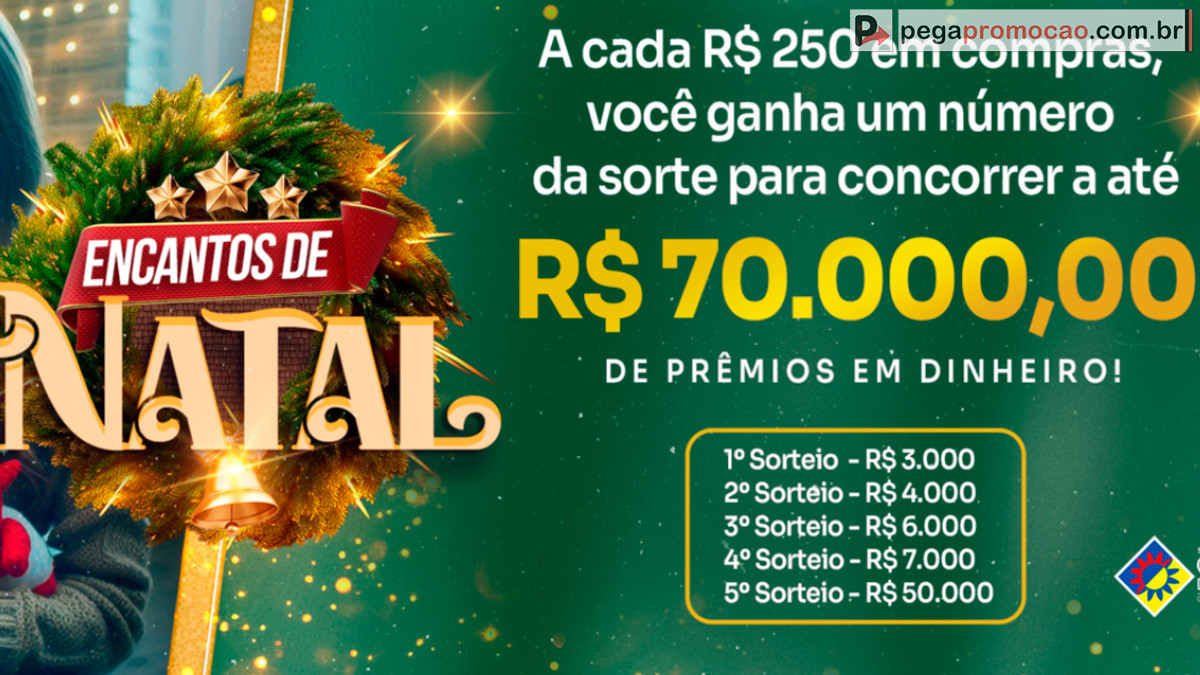 Promoção natal Shopping Cidade das Flores