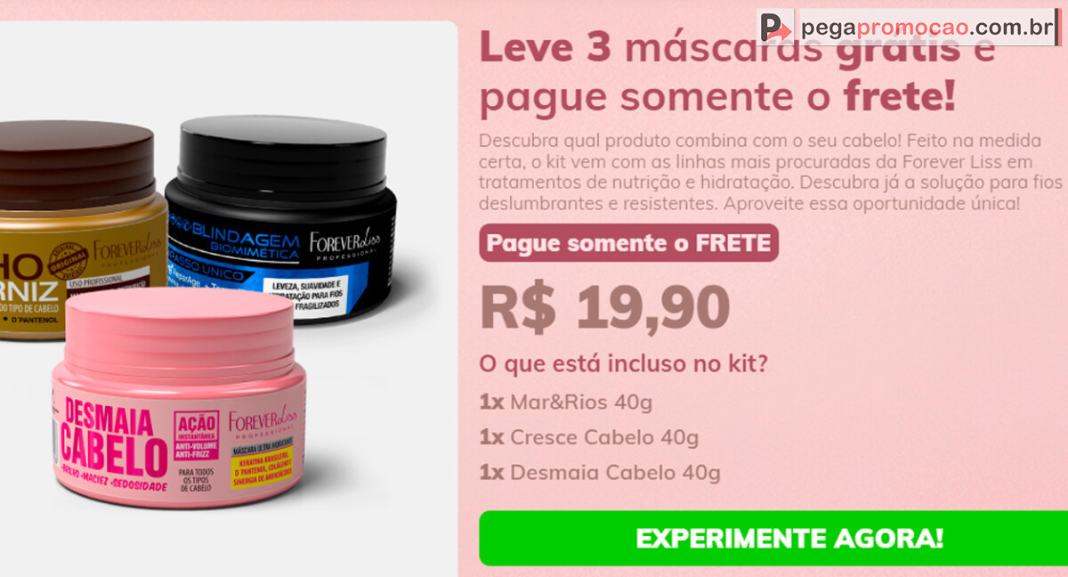 promoção forever liss