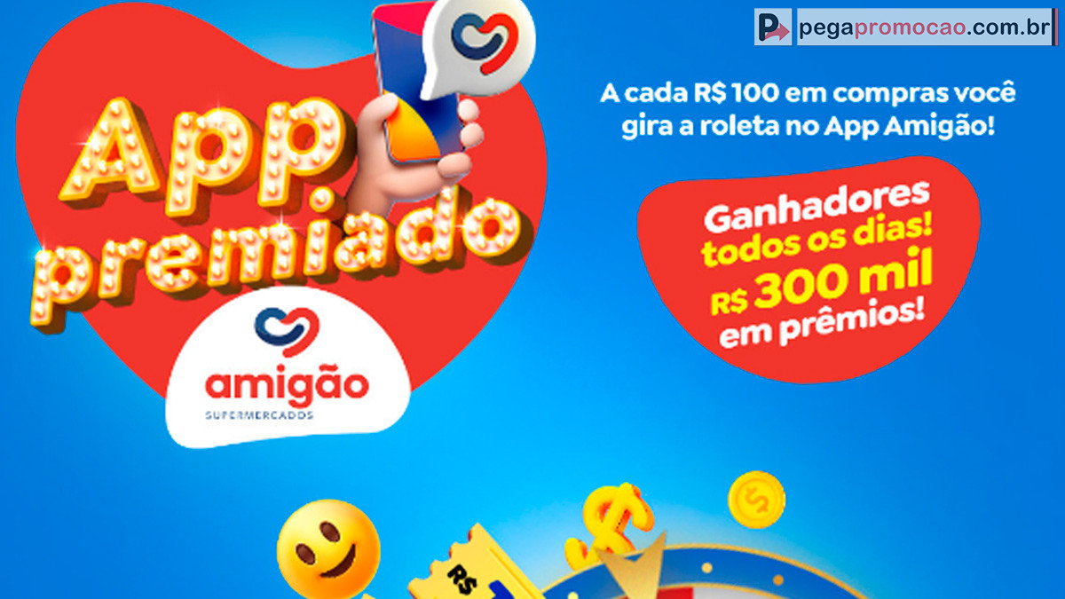 promoção amigão supermercados 2024