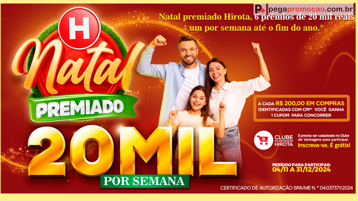 promoção hirota food