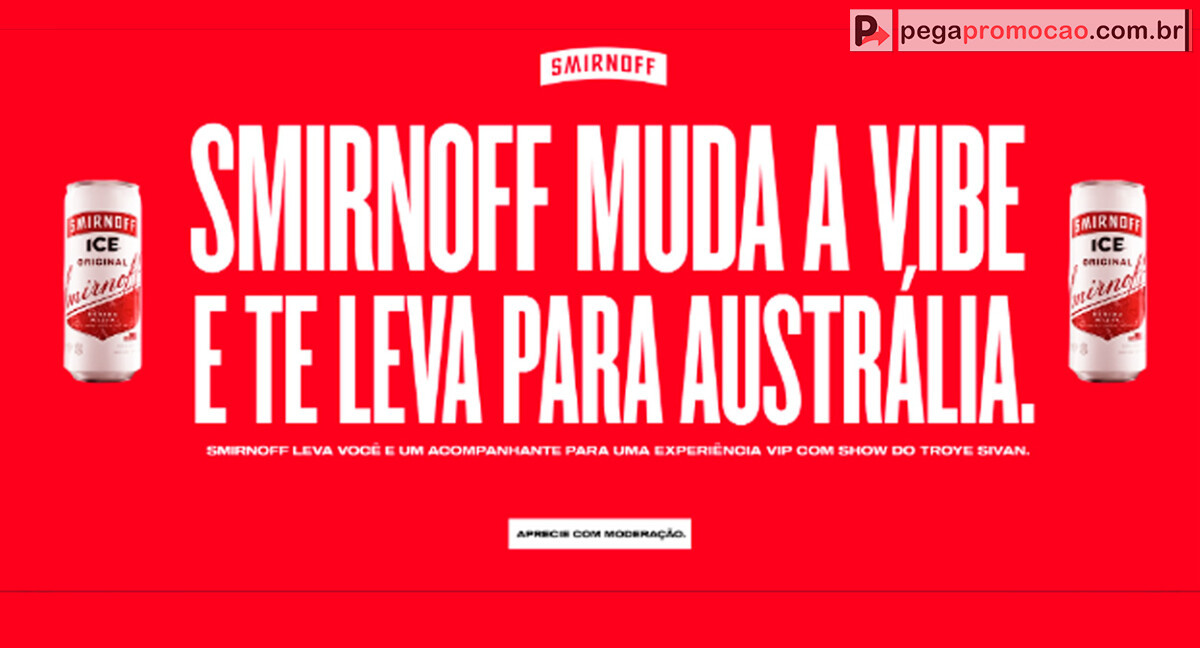 promoção smirnoff 2024