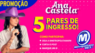 promoção show ana castela 2024