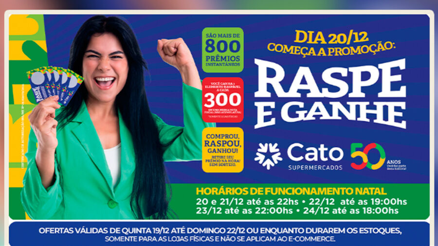 Promoção Cato Supermercados 2025