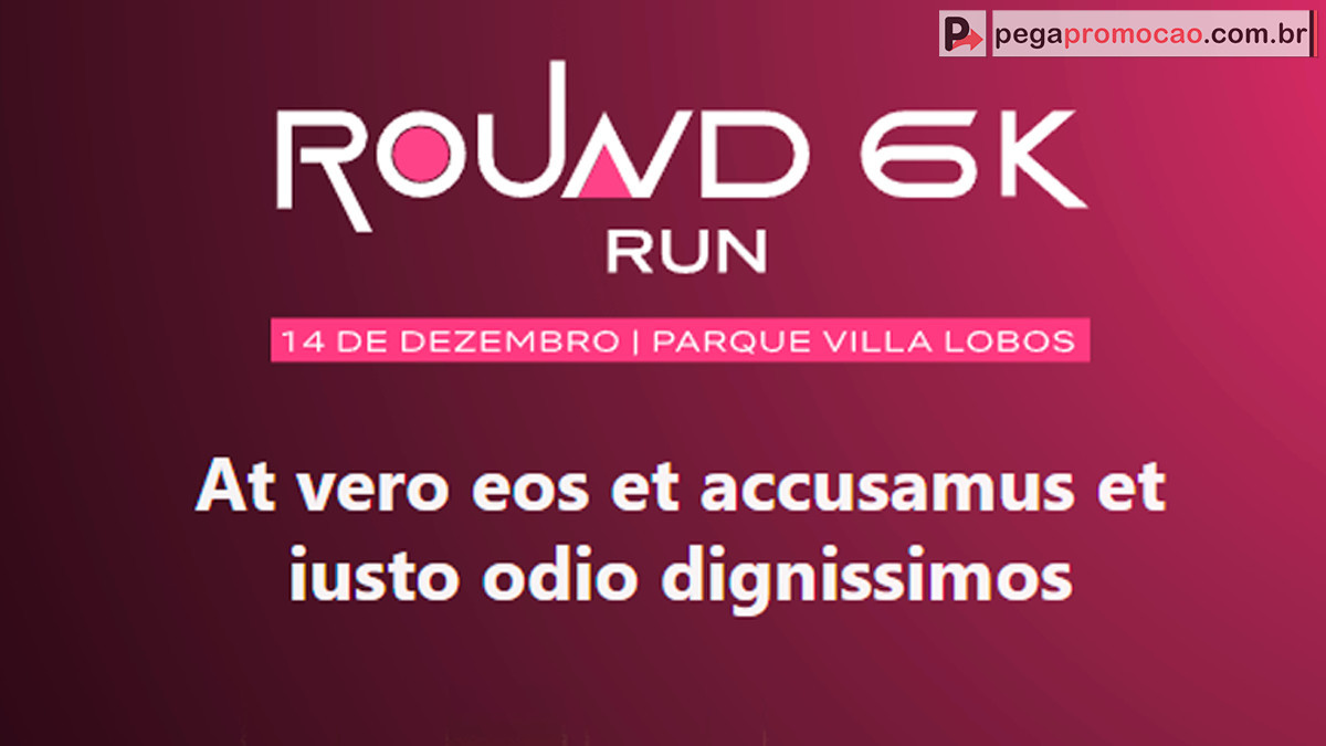 Promoção Netflix Round 6