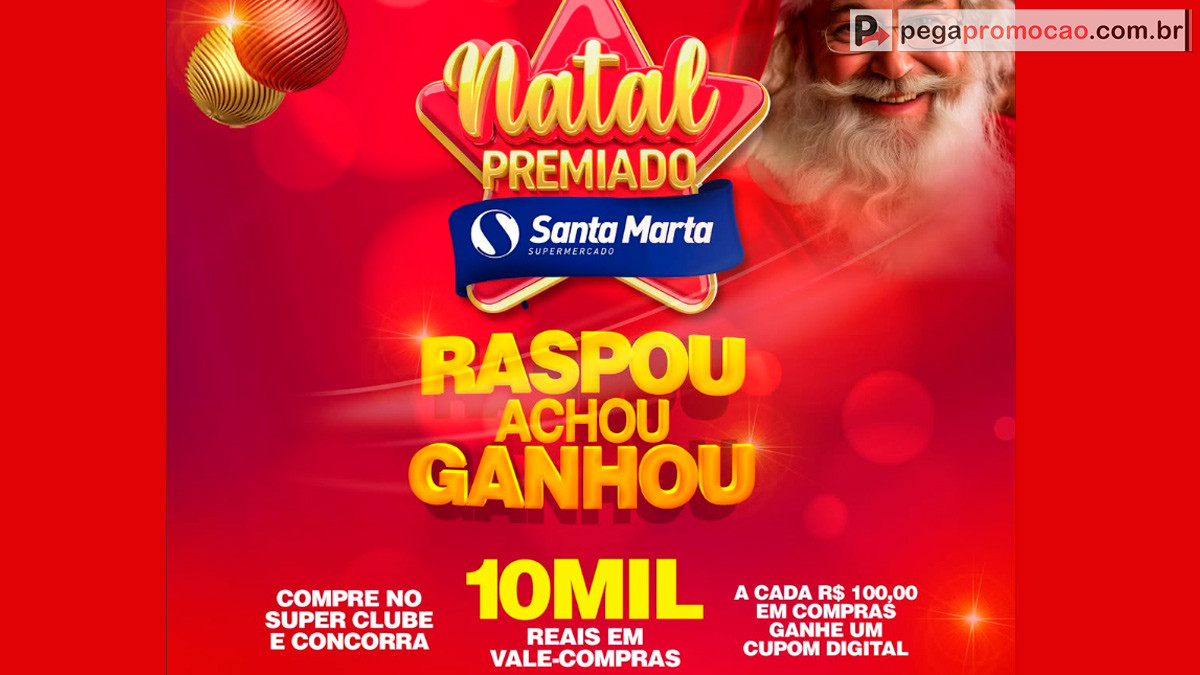 Santa Marta Supermercado promoção 2024