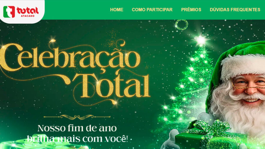 Promoção Total Atacado Natal 2024: Sorteio de iPhone e Mais