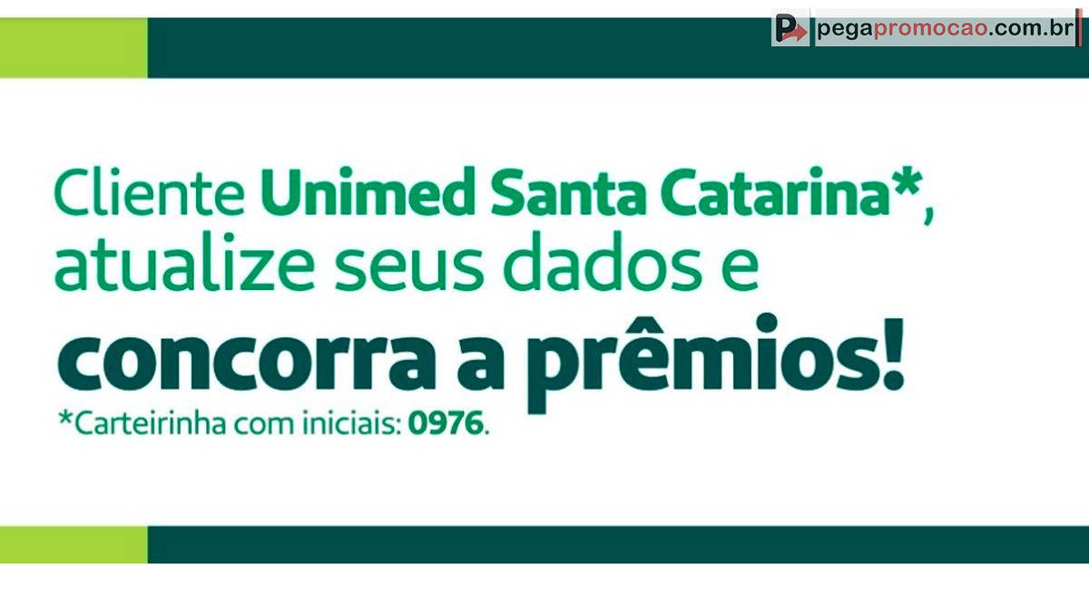 unimed Atualização Cadastral Premiada