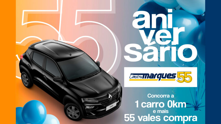 Promoção Construmarques Sorteio de um Carro Zero