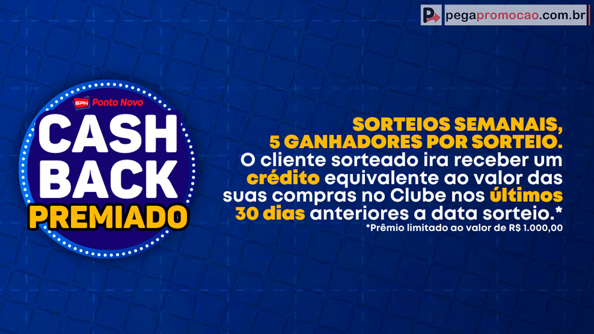 Promoção Supermercado Ponto Novo Compra Premiada 2025