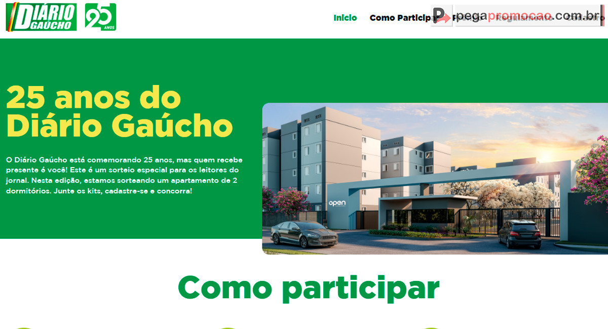 sorteio diario gaucho 25 anos 2025