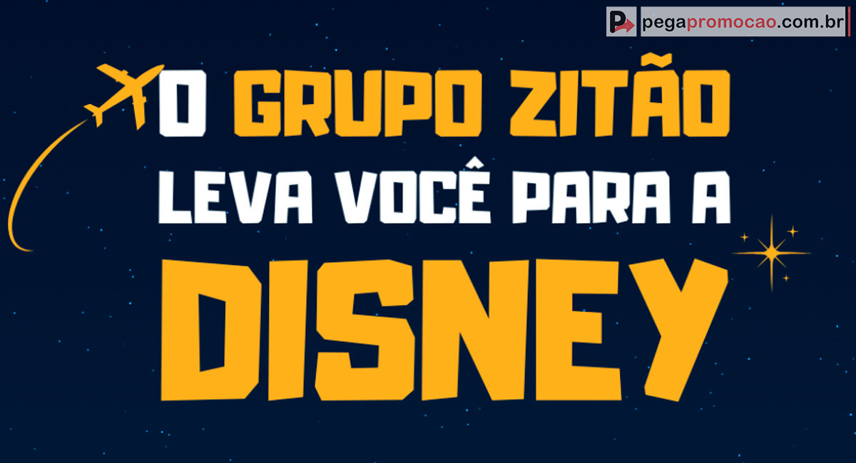 sorteio zitão 2025 viagem disney