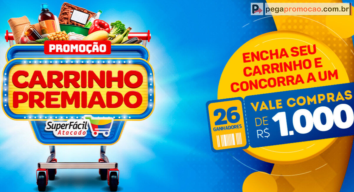 sorteio super fácil atacado 2025 carrinho premiado